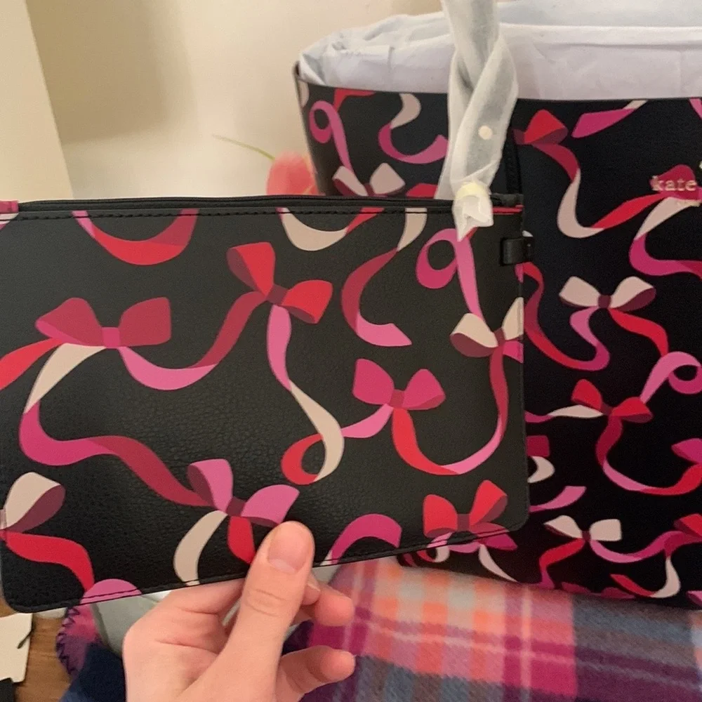Nwt Kate spade other wrapping party reversible tote bag